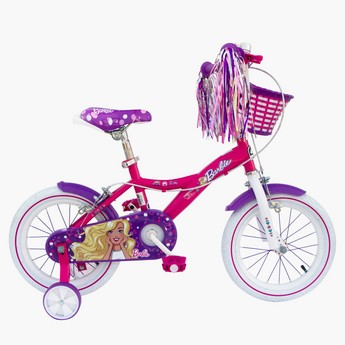 Spartan Barbie Print Premium Bicycle - 14 inches