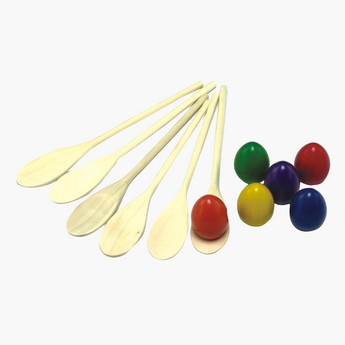 Dawson Sports Egg and Spoon - Set of 6