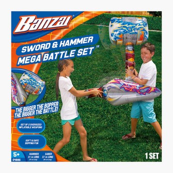 Banzai Sword and Hammer Mega Battle Set