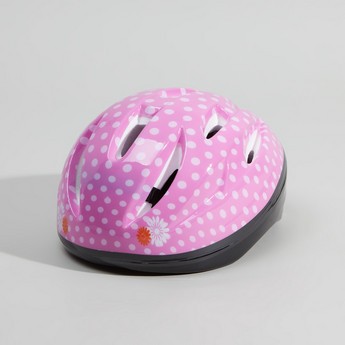 Juniors Printed Helmet with Buckle Closure