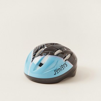 Juniors Printed Helmet with Buckle Closure