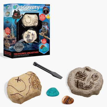 Discovery Treasures Unearthed Mini Excavation Kit