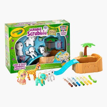 Crayola Scribble Scrubbie Safari Oasis Set