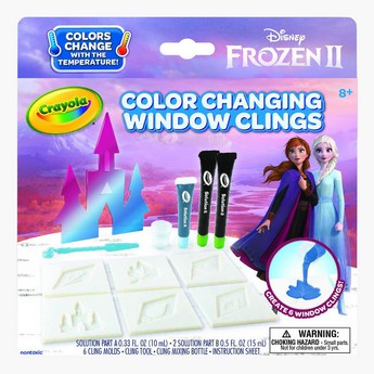 Crayola Frozen 2 Colour Changing Window Clings