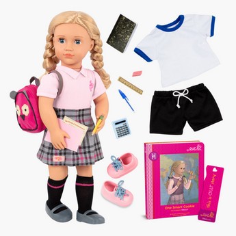 Our Generation Deluxe School Girl Hally Doll Set