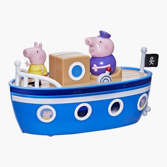 Hasbro Peppa Pig Cabin Boat Playset