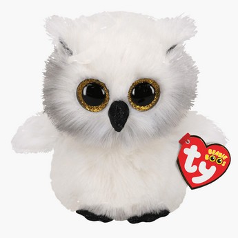 TY Beanie Boos Owl Austin Soft Toy - 9 inches