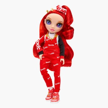 Rainbow High Junior High Ruby Anderson Fashion Doll Playset