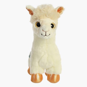 Aurora Sparkle Tales Buttercup Alpaca Plush Toy - 7 inches