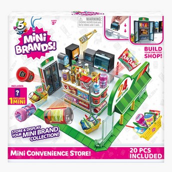 ZURU Mini Brands 5 Surprise Global Series 1 Mini Convenience Store Playset