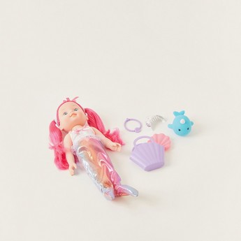 Cititoy Splashin Time Mermaid Doll Playset - 30 cms