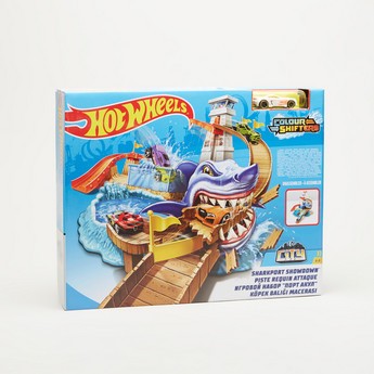 Hot Wheels Color Shifters Sharkport Showdown Playset