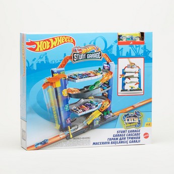 Hot Wheels Jump and Drop Garage Playset