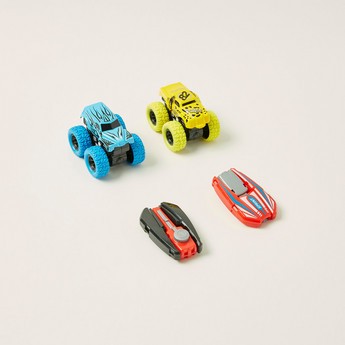 Gloo Catapult Die-Cast Car Set