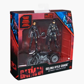 Batman Movie Selina Kyle Chase Bike Figurine