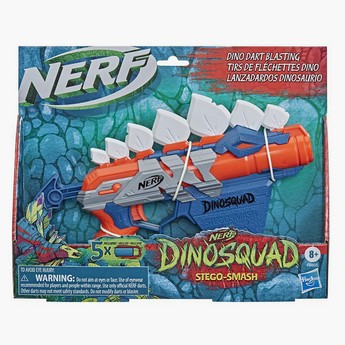 Nerf Dinosquad Stego-Smash Dart Gun