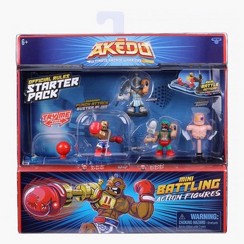 Akedo Ultimate Arcade Warriors Power Punch Starter Pack Playset