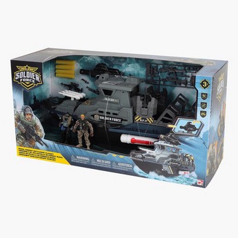 Soldier Force Naval Combat Battleship Playset