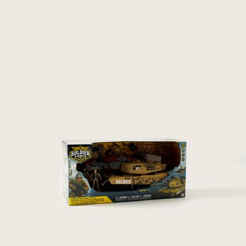 Soldier Force Armored Siege Tank Playset