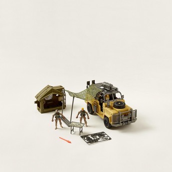 Soldier Force Boot Camp Defence Playset