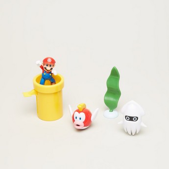 Nintendo Super Mario Underwater Diorama Playset