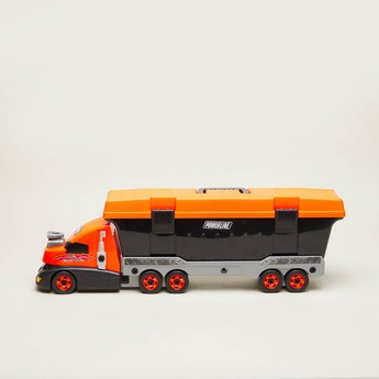 Powerline Take Apart Big Rig with Detachable Tool Box Toy