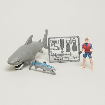 Wild Quest Shark Exploring Snorkeling Playset