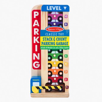 Melissa and Doug Stack & Count Parking Garage Playset