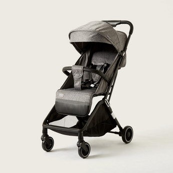 Moon Auto-Fold Stroller - Senior Grey