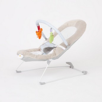 Juniors Plum Baby Bouncer with Plush Toys