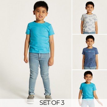 Juniors Assorted Short Sleeve T-shirt - Set of 3