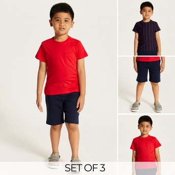 Juniors 2-Piece T-shirt and Shorts Set