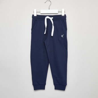 Juniors Printed Joggers with Drawstring Closure