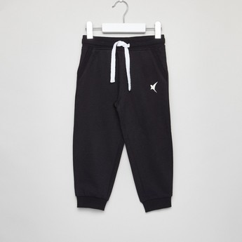 Juniors Printed Joggers with Drawstring Closure