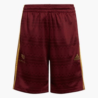 Adidas Logo Print Shorts with Elasticated Waistband