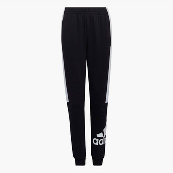 adidas Logo Detail Joggers with Elasticised Waistband