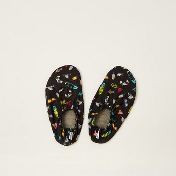 Slipstop Printed Slip-On Shoes