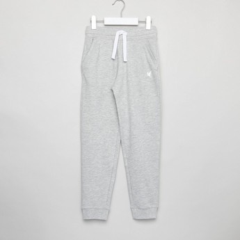 Juniors Printed Joggers with Drawstring Closure