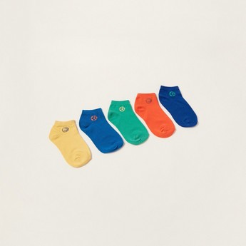 Gloo Assorted Ankle Length Socks - Set of 5