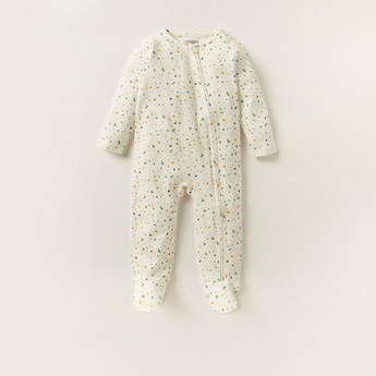 Juniors Printed Sleepsuit with Long Sleeves