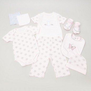 Juniors Printed 8-Piece Apparel Set