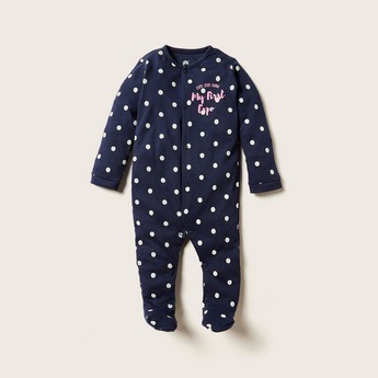 Expo 2020 Printed Sleepsuit with Long Sleeves