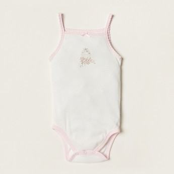 Giggles Printed Sleeveless Bodysuit