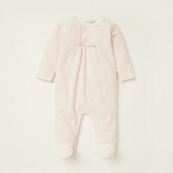 Juniors Printed Sleepsuit with Long Sleeves