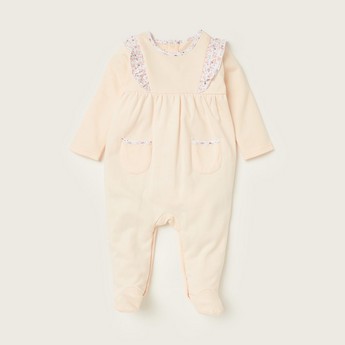 Giggles Printed Closed Feet Sleepsuit