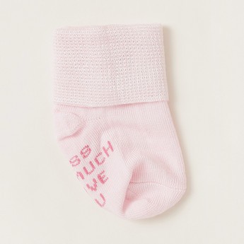 Giggles Print Socks