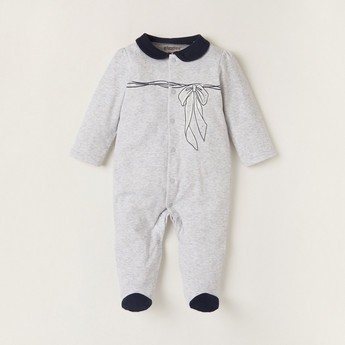 Giggles Printed Closed Feet Sleepsuit