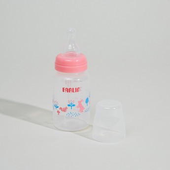 FARLIN Printed Standard Neck Feeding Bottle - 140 ml