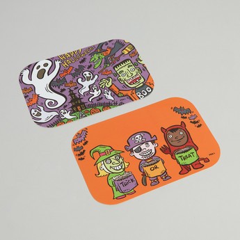 Yubo Trick or Treat Printed Face Plate - Set of 2