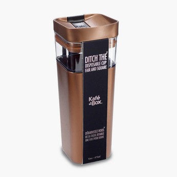 Kafe in the Box Ditch the Disposable Cup Fair and Square - 480 ml